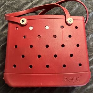 Bogg Red Tote Bag